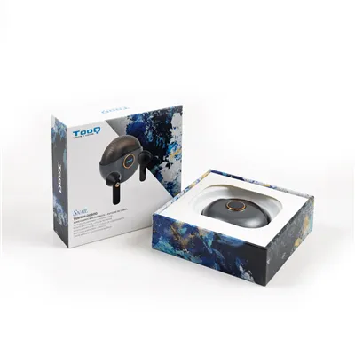 Auriculares Bluetooth TooQ Snail TQBWH-0060G con estuche de