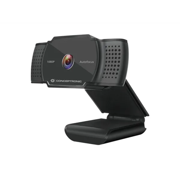 Webcam Hd Conceptronic Amdis 2k Interpolado Usb 3.6mm Autofocus 30 Fps Angulo Vision 72º Microfono Integrado