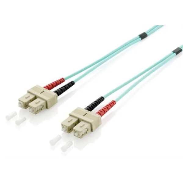 Equip 255322 Cable de fibra óptica e InfiniBand 2 m SC Turquesa