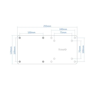 Soporte para miniPC TooQ TCCH0007-B/ hasta 3kg