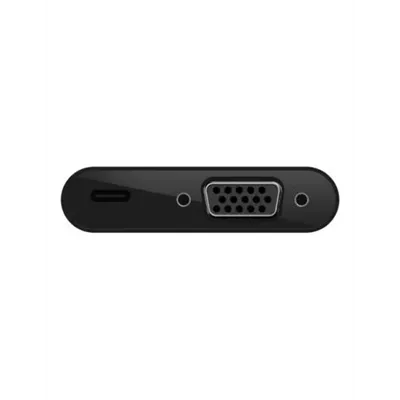 Adaptador Belkin Avc001btbk De Usb-c A Vga + Carga Color Negro