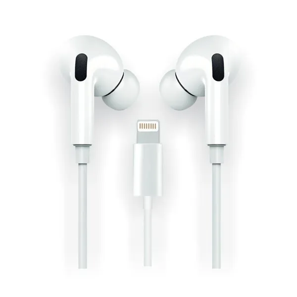 Auriculares Intrauditivos Tech One Tech earTECH HOP TEC1202/ con Micrófono/ Lightning/ Blancos