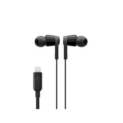 Auricular Belkin G3h0001btblk Con Conector Lightning Microfono