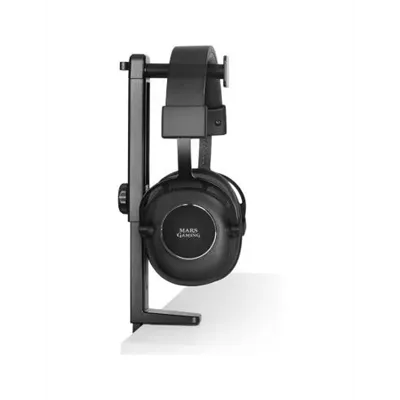 Soporte De Auriculares Mars Gaming Mhh2 Black Instalacion Por