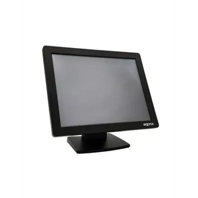 Monitor 15" Tactil Resistiva Tpv Approx Appmt15w4 4:3 Vga Negro