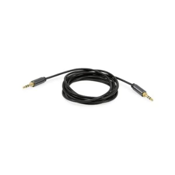 Cable Audio Mini Jack 3.5mm Macho A Mini Jack 3.5mm Macho Carcasa Metalica Alta Calidad 2.5m