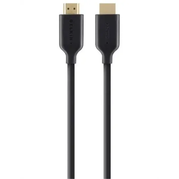 Cable Hdmi Belkin F3y021bt5m Alta Velocidad Con Ethernet 5m Color Negro