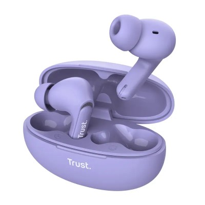 Auriculares Bluetooth Trust Yavi ENC con estuche de carga/