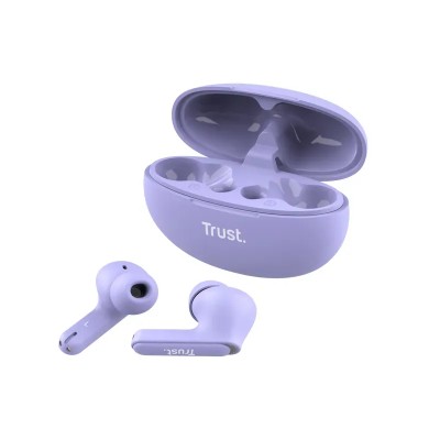 Auriculares Bluetooth Trust Yavi ENC con estuche de carga/