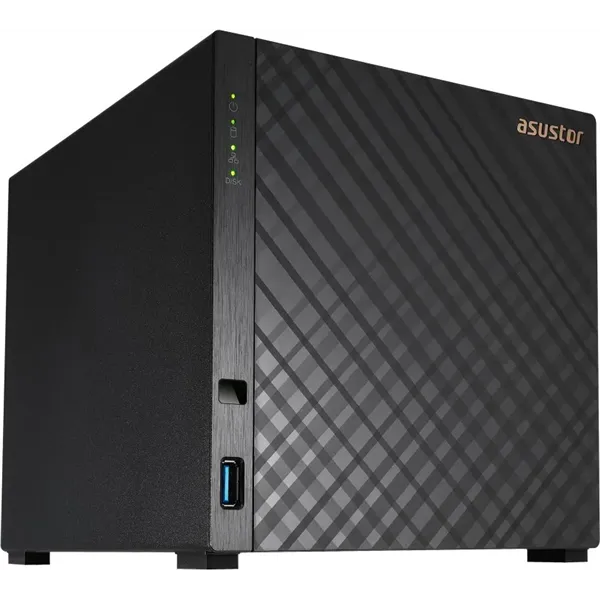 Asustor AS1104T Servidor NAS con 4 Bahias - CPU Realtek RTD1296 Quad Core 1.4Ghz 1GB RAM