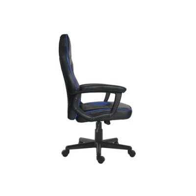 Silla Gamer Conceptronic Eyota03b Color Negro Detalles En Azul