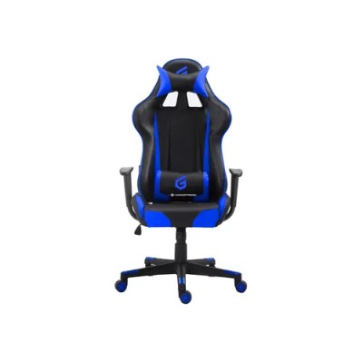 Silla Gamer Conceptronic Eyota04b Color Negro Detalles En Azul