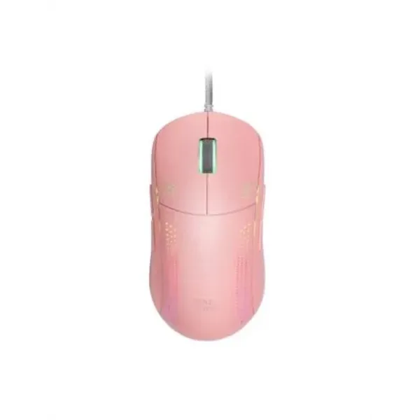 Mouse Mars Gaming Rgb Mmpro Pink Ambidiestro 32k Dpi Optica Pixart 3335pro 9 Botones 4 De Ellos Extr