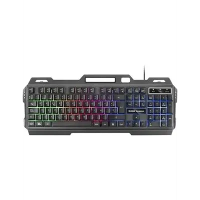 Teclado Mars Gaming Mk120 Black Anti-ghosting Iluminacion Frgb