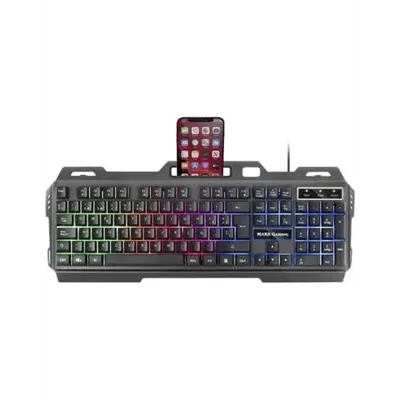 Teclado Mars Gaming Mk120 Black Anti-ghosting Iluminacion Frgb