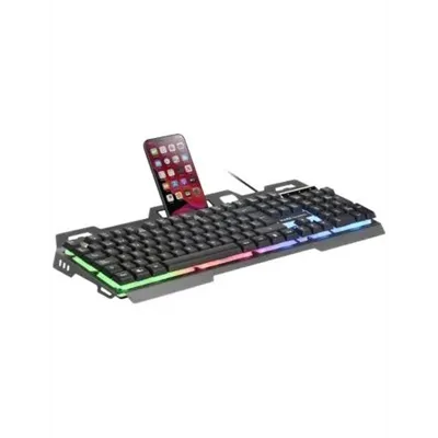 Teclado Mars Gaming Mk120 Black Anti-ghosting Iluminacion Frgb