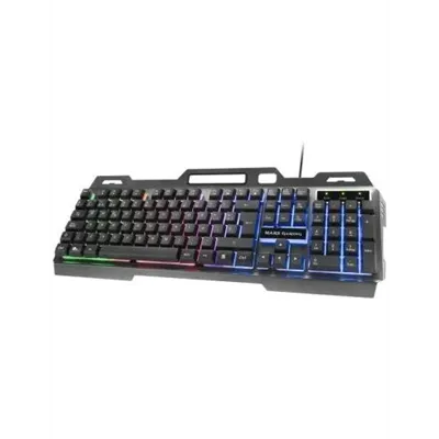 Teclado Mars Gaming Mk120 Black Anti-ghosting Iluminacion Frgb