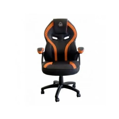 Silla Gamer Keep Out Xs200 Negra Con Detalle Naranja Espuma De