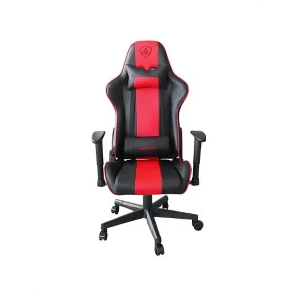 Silla Gamer Pro Keep Out Xspro-racing Black Detalle Rojo Reposabrazos 2d Cojin Lumbar Y Cervical