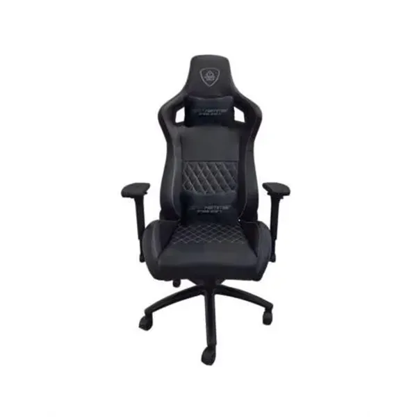 Silla Gamer Pro Keep Out Xspro Hammer Pure Black Cuero Sintetico De Alta Calidad Elevador 80mm Repos