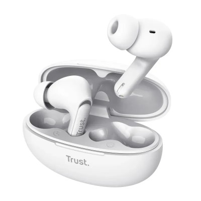 Auriculares Bluetooth Trust Yavi ENC con estuche de carga/