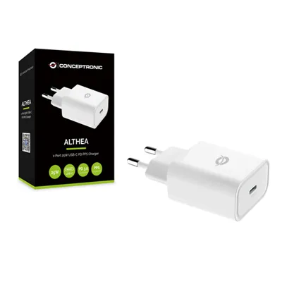 Cargador De Pared Quick Charge Pd 1puerto Usb-c Conceptronic