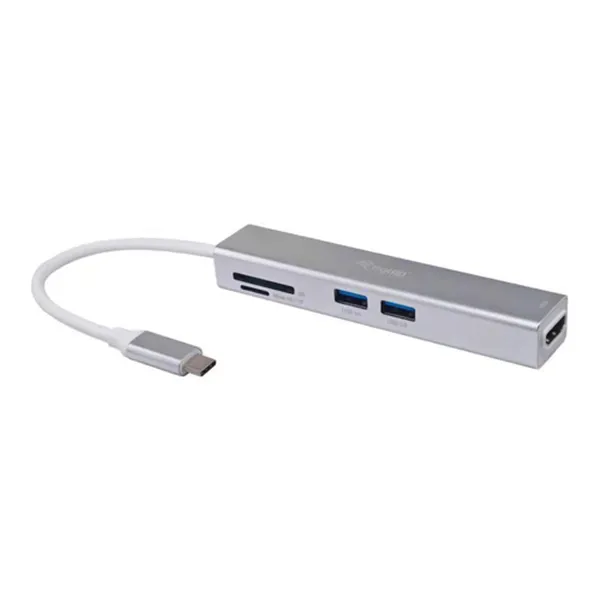 Docking Usb-c Equip 133480 A 1xhdmi 4k 3xusb-a 3.0 1xlector De Tarjetas