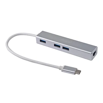 Adaptador Usb-c Equip 133481 A 3xusb-a 3.0 1x1gb Rj45