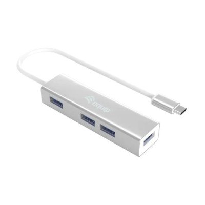 Hub Usb-c 3.1 Equip Life 4 Puertos Usb 3.0 Tipo A Carcasa De