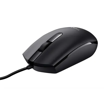 Mouse Trust Basi Usb 3 Botones Y Rueda De Desplazamiento