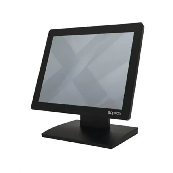 Monitor 15" Tactil Capacitivo Tpv Approx Appmt15cap2 Vga Negro 5ms 300cd/m2 Multitoque De 10 Puntos