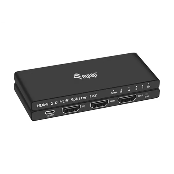 Splitter Hdmi 2.0 Ultraslim 2 Puertos Equip