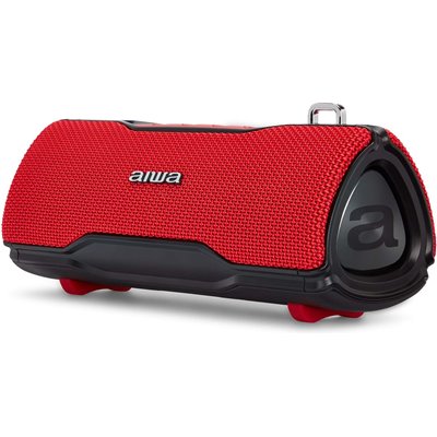 Aiwa BST-500 Altavoz Portátil Rojo 24W TWS Bluetooth,Manos