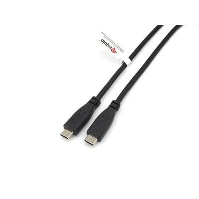 Cable Usb-c A Usb-c Macho 3m Transferencia 480mbps Color Negro