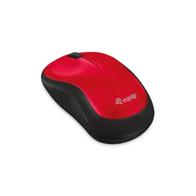 Mouse Equip Wireless Comfort Mouse 1200dpi Color Rojo