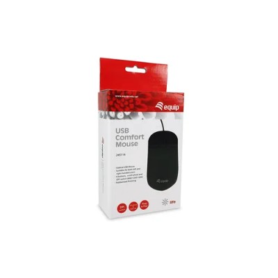 Mouse Equip Life Comfort Usb Optico 800/1200/1600 Dpi 4 Botones