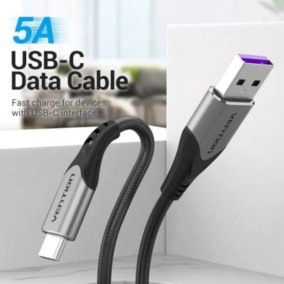 Cable USB 2.0 Tipo-C Vention COFHG/ USB Tipo-C Macho - USB