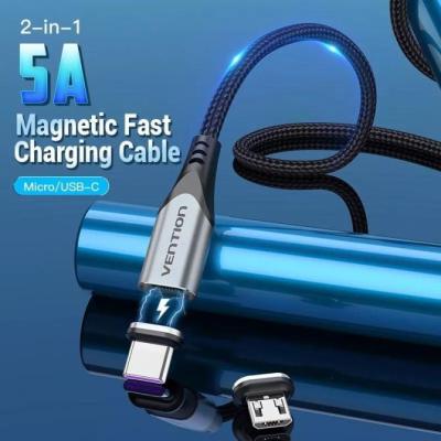 Cable USB 2.0 Vention CQNHD/ USB Macho/ MicroUSB Macho - USB