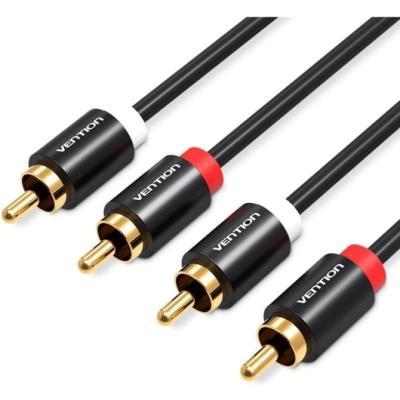 Cable Estéreo Vention VAB-R06-B200/ 2x RCA Macho - 2x RCA