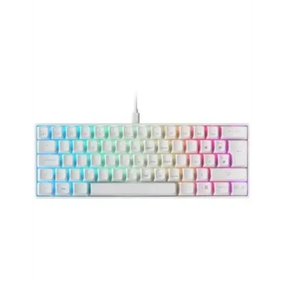 Teclado Mecanico Ultra Compacto Mars Gaming Mkmini White Full