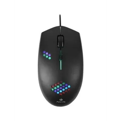 Mouse Ngs Gaming Rgb Gmx-120 800/1200dpi Efectos Luminosos 7