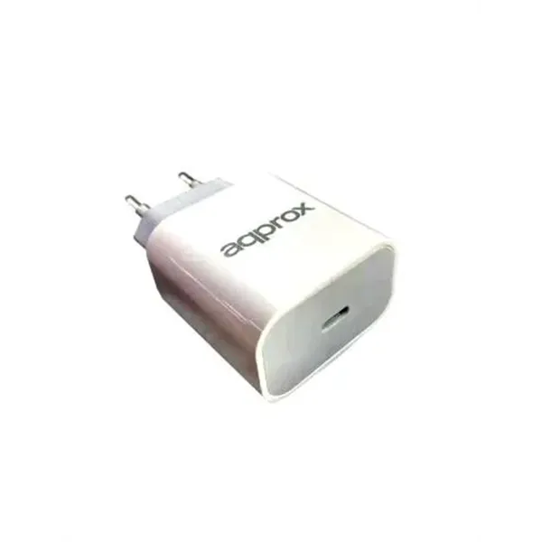 Cargador De Pared Approx Appusbwall30 Para Red Domestica A Usb Tipo C 20w