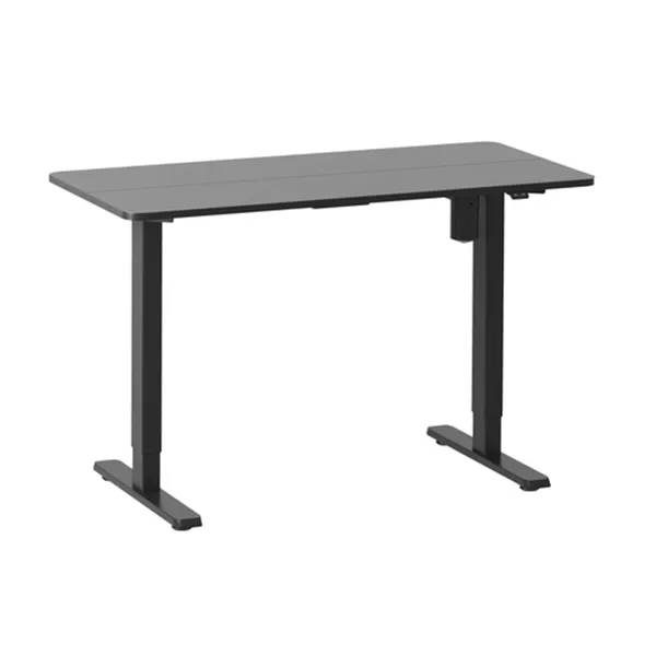 Mesa Electrica Ergonomica Altura Regulable Tablero Negro 120x60 Color Estructura Negro Control Tactil Altura Desde 68cm-118cm