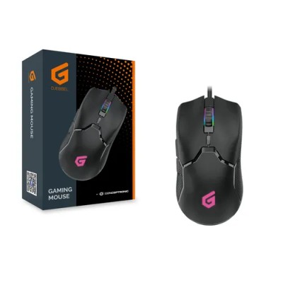 Mouse Conceptronic Gaming Rgb Djebbel05 Usb 7200dpi 6 Botones