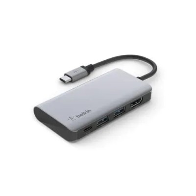 Adaptador Usb-c Belkin Avc006btsgy A 1xusb-c Pd3.0 2xusb 3.0