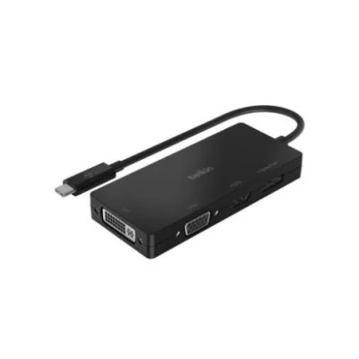 Adaptador Usb-c Belkin Avc003btbk A 1xhdmi 1xvga 1xdisplayport