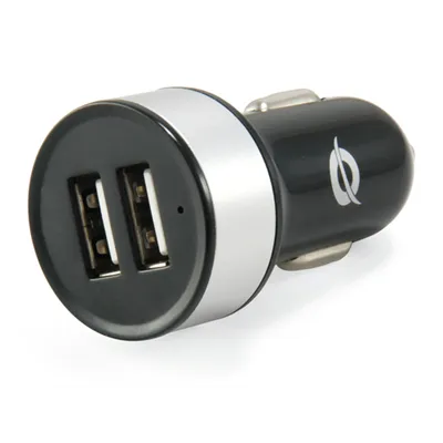 Cargador De Coche Conceptronic 5v 2xusb Para Coche 12/24v