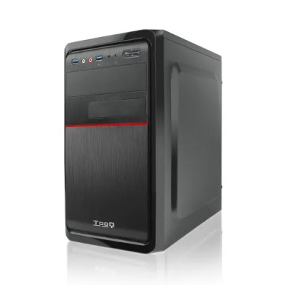 Caja Minitorre Tooq Tqc-4745du3c-b Matx 500w 2xusb3.0 Lector T.