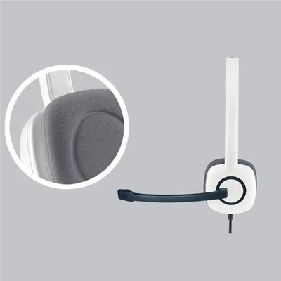 Headset Logitech H150 Coconut Conexion Jack P/n:981-000350