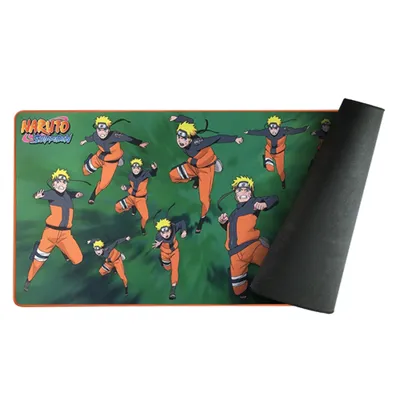 Alfombrilla Gaming Konix Naruto Xxl Contornos Reforzados